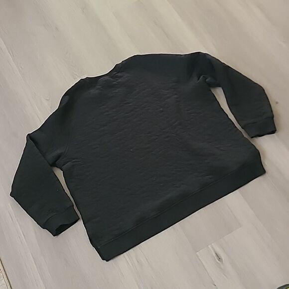 The North Face Longs Peak Quilted Crew Neck Pullover Sweatshirt XXL Heather Gray - Picture 7 of 7